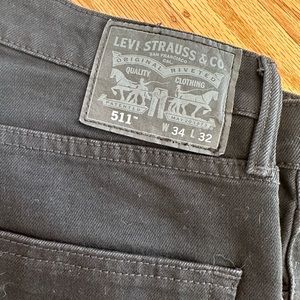 Black Levi jeans